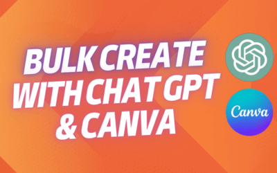 How to Bulk Create Social Graphics with Chat GPT and Canva
