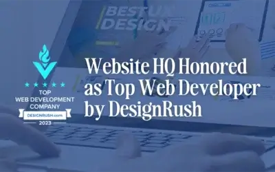 Website HQ Honored as Top Web Developer by DesignRush