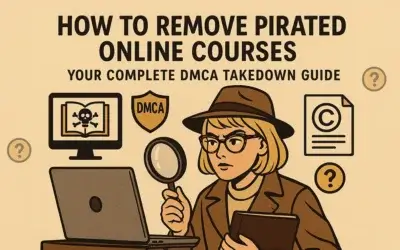 How to Remove Pirated Online Courses: Your Complete DMCA Takedown Guide