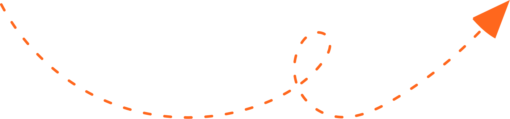 orange arrow