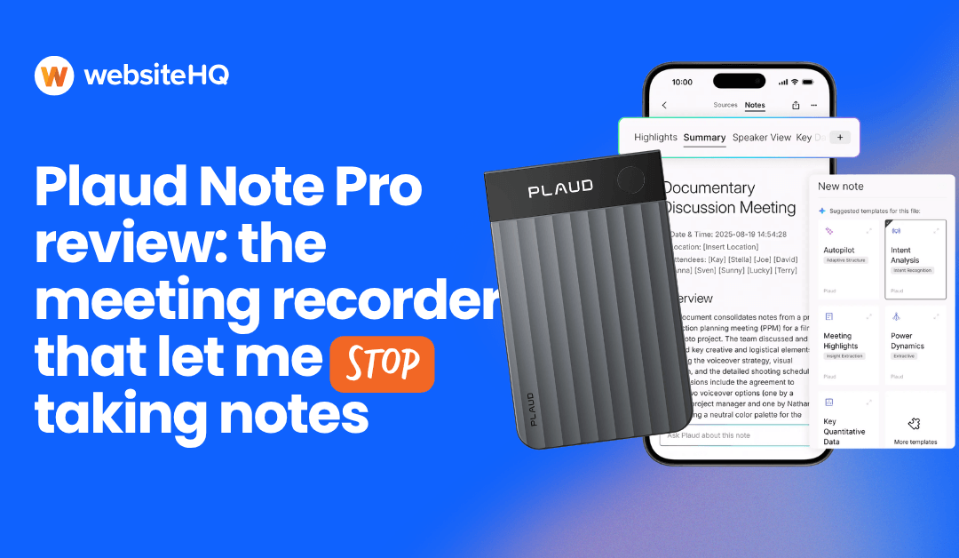 Plaud Note Pro review: the meeting recorder that let me stop taking notes