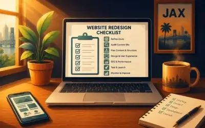 The Jacksonville website redesign checklist: the step most people skip