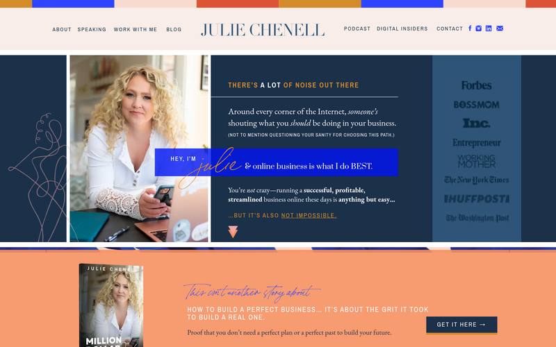 Julie Chenell website